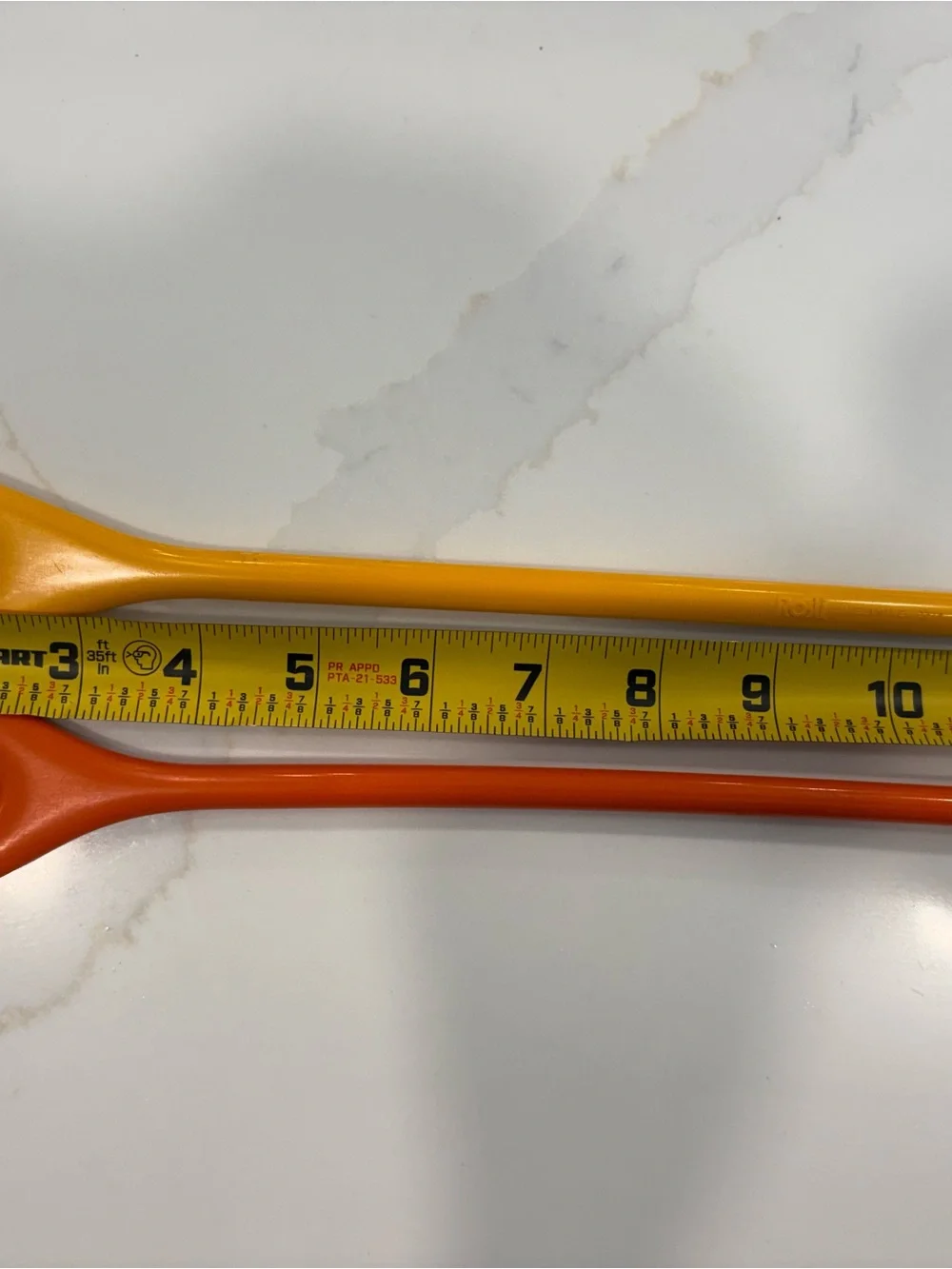 Pair of Vintage Melamine Risotto/Kitchen Utensils.   MCM.  Made in Denmark